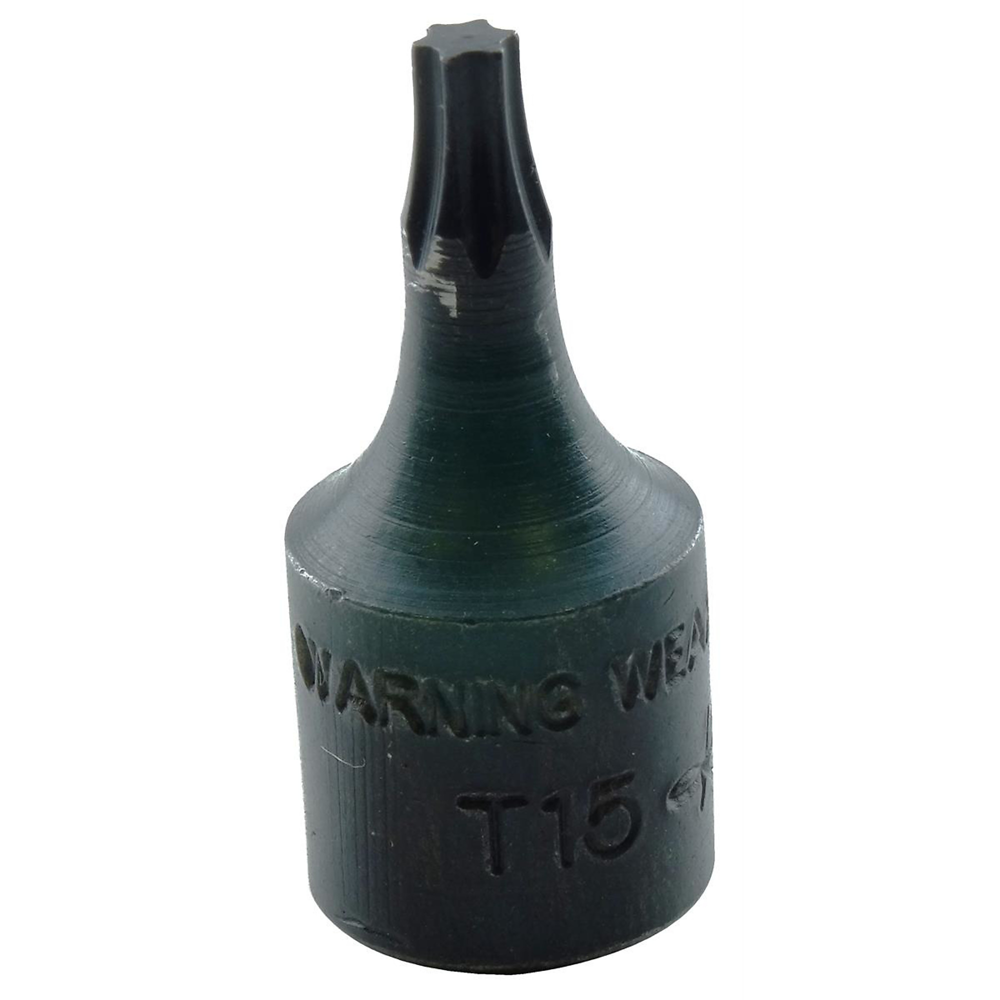 K Tool International T15 Internal Torx Bit Socket — 1/4in. Drive, Satin Finish, Model# KTI21615